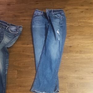 Stylish Blue Flare Women's Jeans